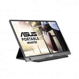 ASUS MB16AH 39,6 cm (15.6") 1920 x 1080 pikseliä Full HD Musta, Harmaa