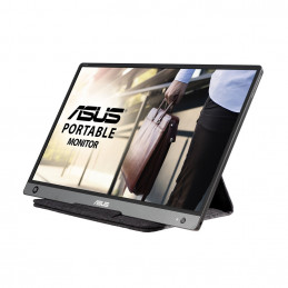 ASUS MB16AH 39,6 cm (15.6") 1920 x 1080 pikseliä Full HD Musta, Harmaa