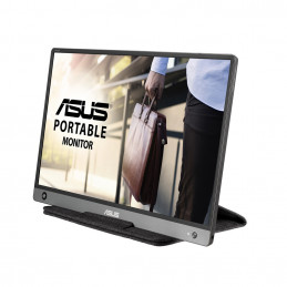 ASUS MB16AH 39,6 cm (15.6") 1920 x 1080 pikseliä Full HD Musta, Harmaa