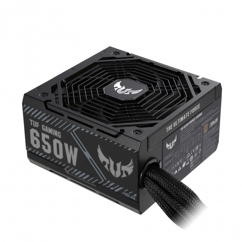 ASUS TUF-GAMING-650B virtalähdeyksikkö 650 W 20+4 pin ATX ATX Musta