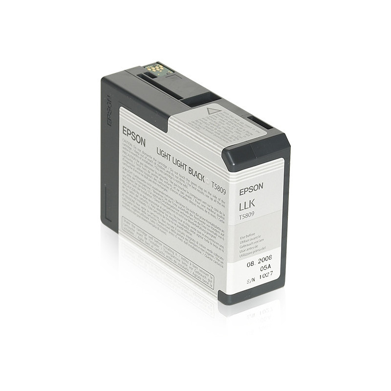 Epson Yksittäispakkaus, erittäin vaalea musta T580900