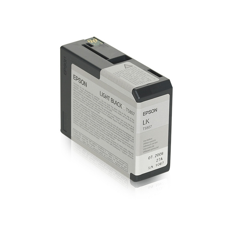 Epson Yksittäispakkaus, vaalea musta T580700