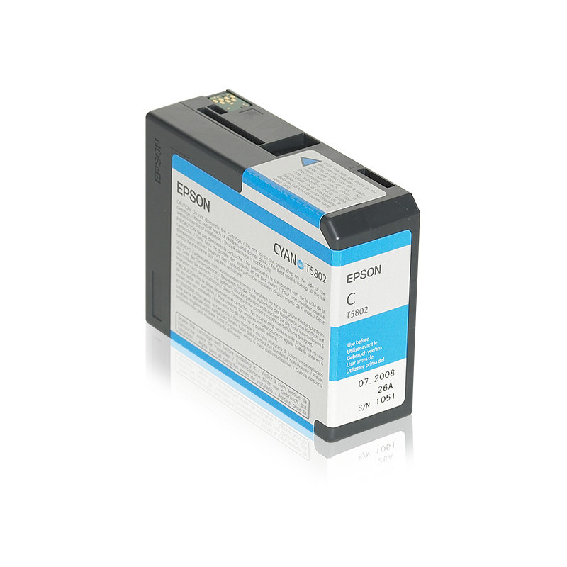 Epson Yksittäispakkaus, syaani T580200