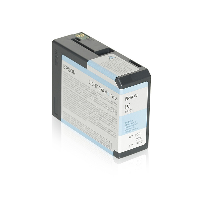 Epson Yksittäispakkaus, vaalea syaani T580500
