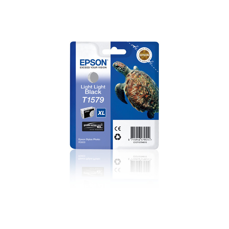 Epson Turtle T1579 erittäin vaalea musta