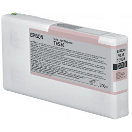 Epson T6536 kirkas ja vaalea magenta mustepatruuna (200 ml)
