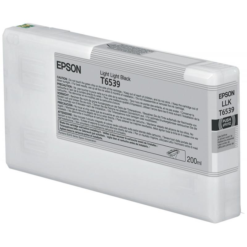 Epson T6539 erittäin vaalea musta mustepatruuna (200 ml)
