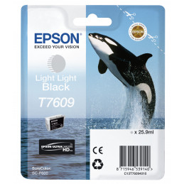 Epson T7609 erittäin vaalea musta