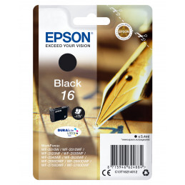 Epson Pen and crossword Yksittäispakkaus, musta 16 DURABrite Ultra -muste