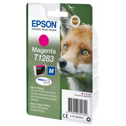Epson Fox Yksittäispakkaus, magenta T1283 DURABrite Ultra -muste