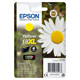 Epson Daisy Yksittäispakkaus, keltainen 18XL Claria Home -muste