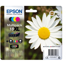 Epson Daisy Monipakkaus, 4 väriä 18XL Claria Home -muste