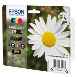 Epson Daisy Monipakkaus, 4 väriä 18XL Claria Home -muste