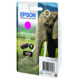 Epson Elephant Yksittäispakkaus, magenta 24 Claria Photo HD -muste