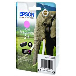 Epson Elephant Yksittäispakkaus, vaalea magenta 24 Claria Photo HD -muste