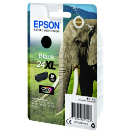 Epson Elephant Yksittäispakkaus, musta 24XL Claria Photo HD -muste