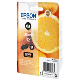 Epson Oranges Singlepack Photo Black 33 Claria Premium Ink
