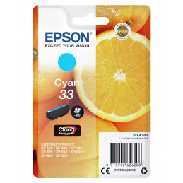 Epson Oranges Singlepack Cyan 33 Claria Premium Ink
