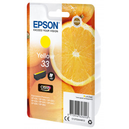 Epson Oranges Singlepack Yellow 33 Claria Premium Ink