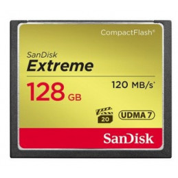 SanDisk CF Extreme 128GB flash-muisti CompactFlash