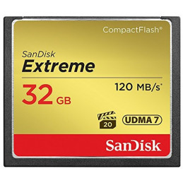 SanDisk 32GB Extreme flash-muisti CompactFlash