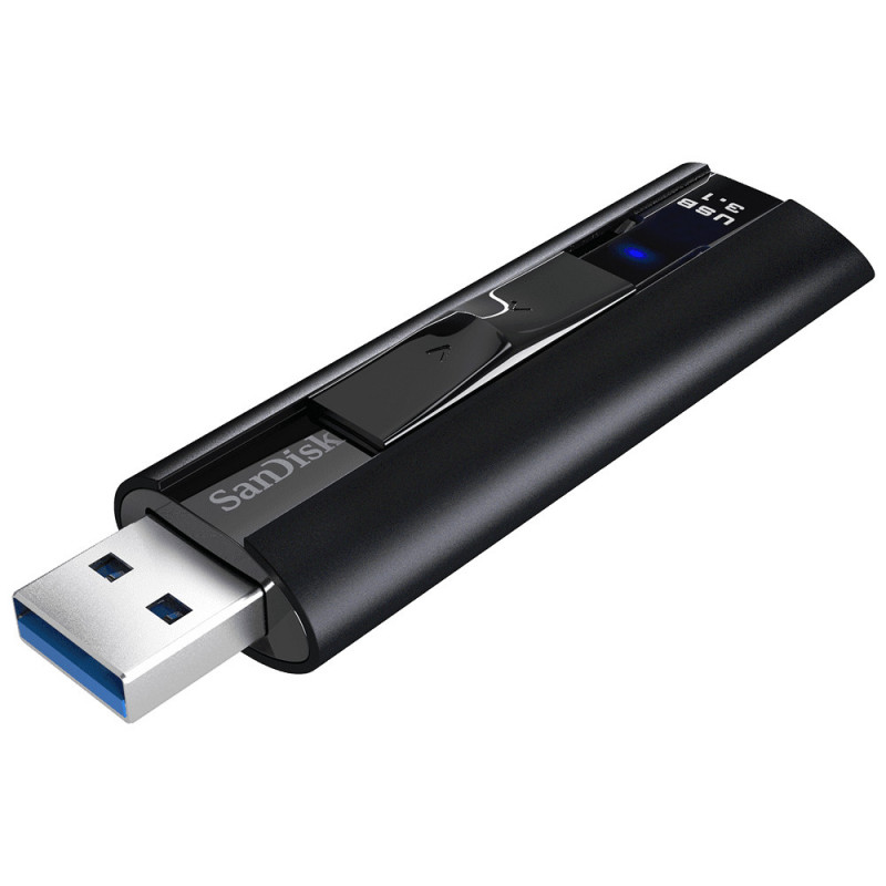 SanDisk Extreme Pro USB-muisti 256 GB USB A-tyyppi 3.2 Gen 1 (3.1 Gen 1) Musta