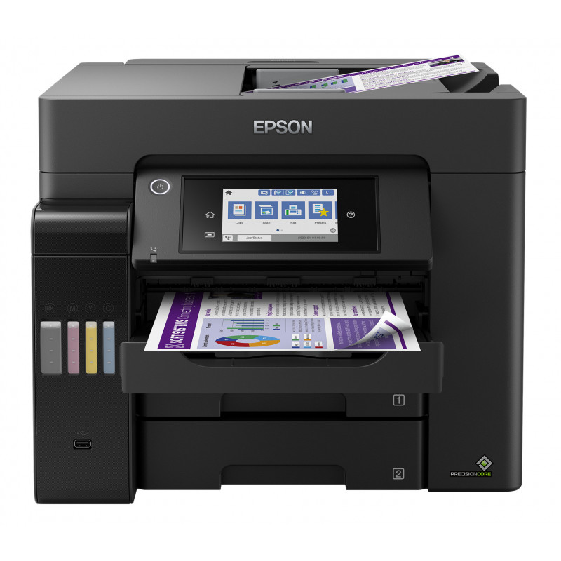 Epson EcoTank ET-5850 Mustesuihku A4 4800 x 2400 DPI 32 ppm Wi-Fi