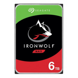 Seagate IronWolf ST6000VN001 sisäinen kiintolevy 3.5" 6000 GB Serial ATA III