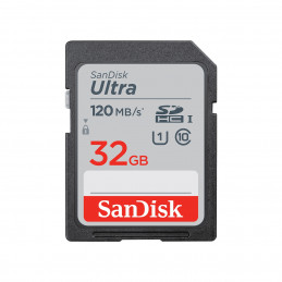 SanDisk Ultra flash-muisti 32 GB SDHC UHS-I Luokka 10