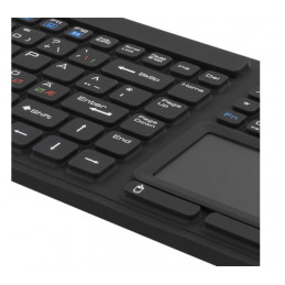 Deltaco TB-502 näppäimistö USB QWERTY Musta