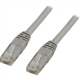 Deltaco UTP Cat5e - 0.5m verkkokaapeli Harmaa 0,5 m