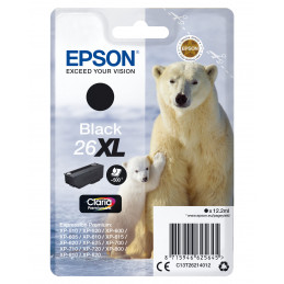 Epson Yksittäispakkaus, musta 26XL Claria Premium -muste