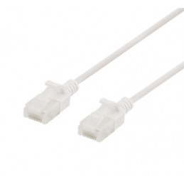 Deltaco UUTP-1018 verkkokaapeli Valkoinen 0,5 m Cat6a U UTP (UTP)