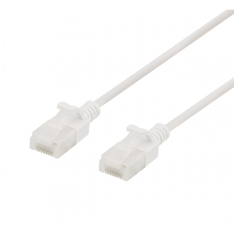Deltaco UUTP-1038 verkkokaapeli Valkoinen 1,5 m Cat6a U FTP (STP)