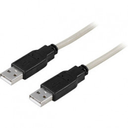 Deltaco USB 2.0 Cable A A, 1.5m USB-kaapeli 1,5 m USB A