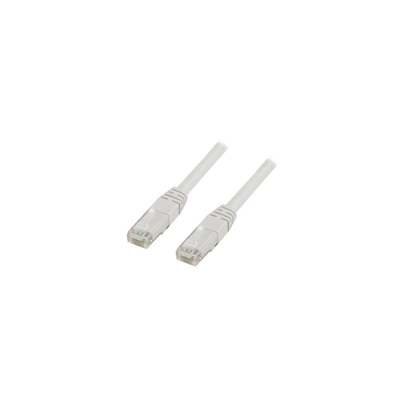 Deltaco UTP Cat6 verkkokaapeli Valkoinen 3 m