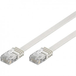 Deltaco TP-62V-FL verkkokaapeli Valkoinen 2 m Cat6 U UTP (UTP)