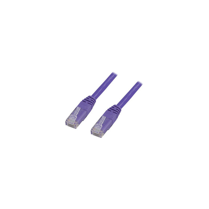 Deltaco UTP Cat6 verkkokaapeli Purppura 2 m