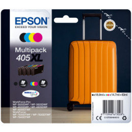 Epson 405XL DURABrite Ultra 4 kpl Alkuperäinen Musta, Syaani, Magenta, Keltainen