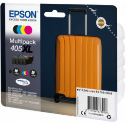 Epson 405XL 4 kpl Alkuperäinen Musta, Syaani, Magenta, Keltainen