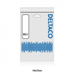 Deltaco MM-138A audiokaapeli 0,5 m 2 x RCA 3.5mm Musta