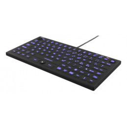 Deltaco TB-509 näppäimistö QWERTY Pohjoismainen Musta