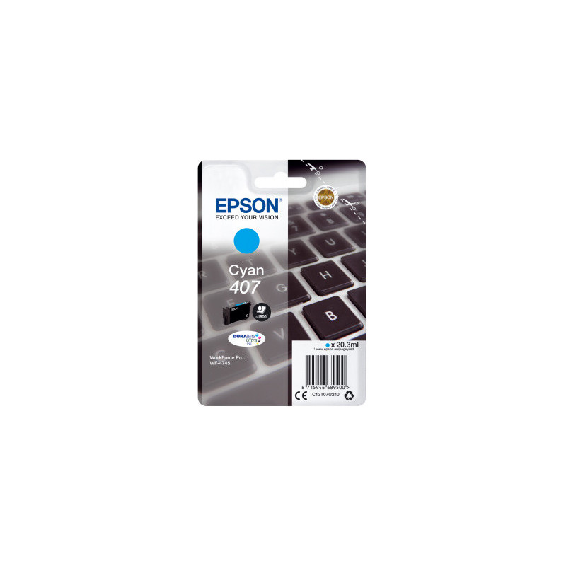 Epson WF-4745 1 kpl Alkuperäinen Syaani