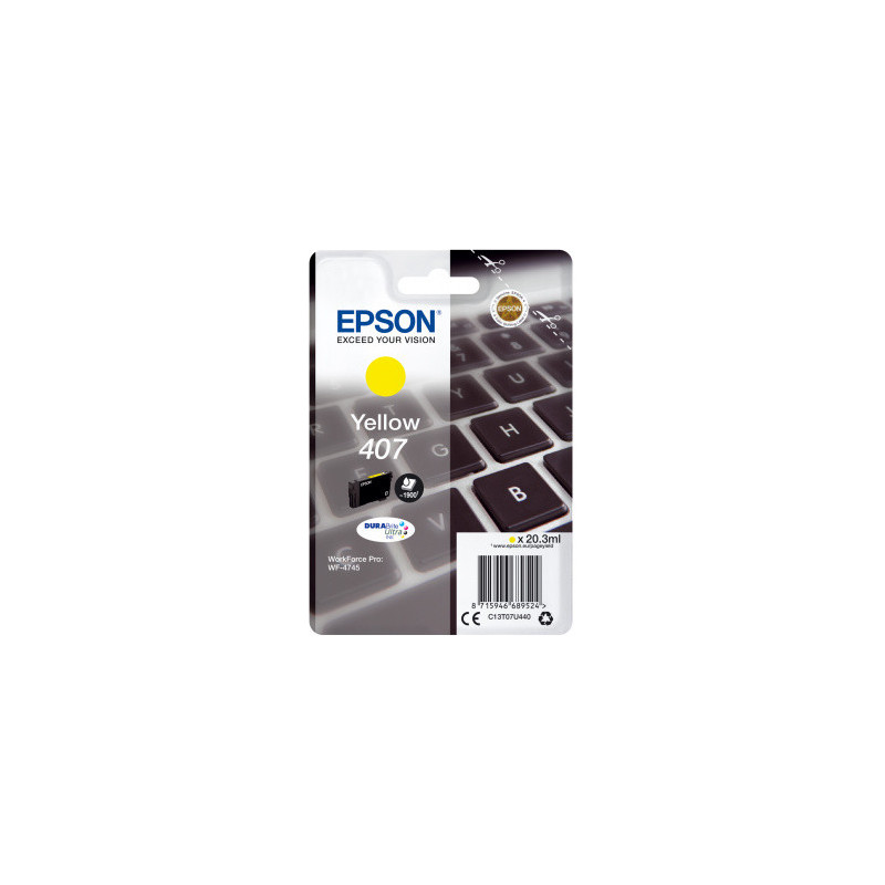 Epson WF-4745 1 kpl Alkuperäinen Keltainen