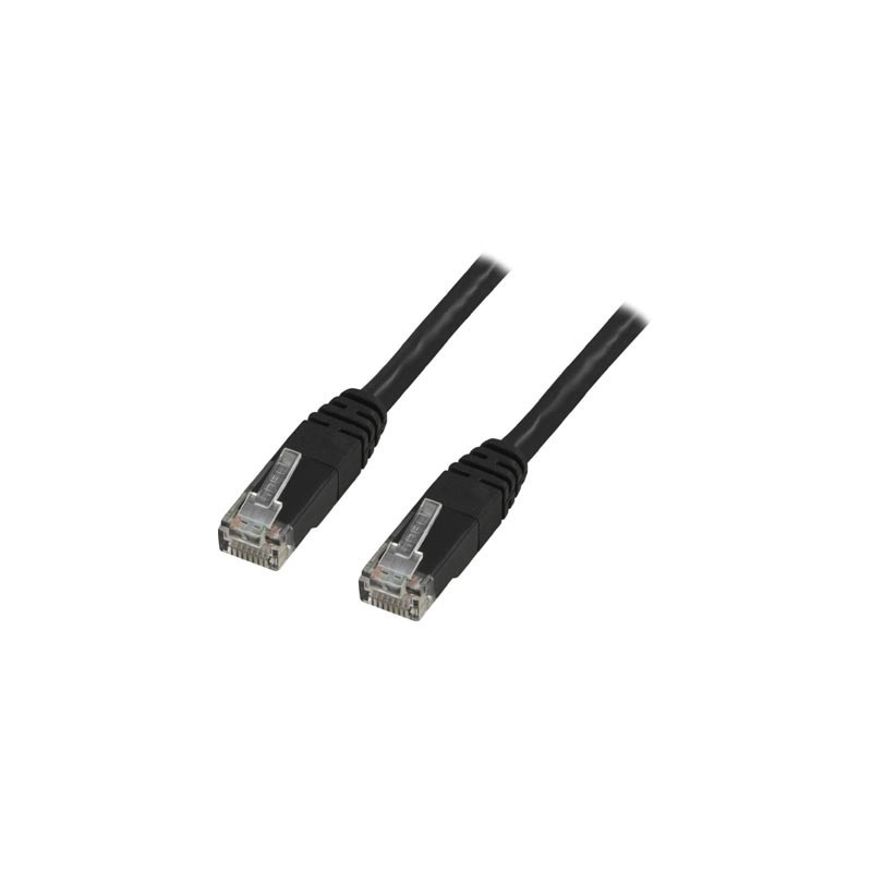 Deltaco UTP verkkokaapeli Musta 10 m Cat6