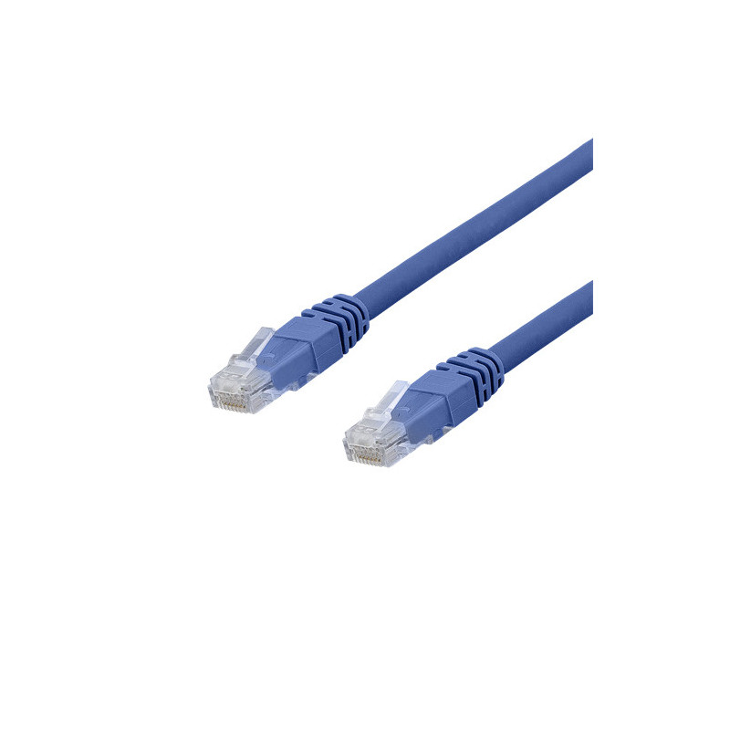 Deltaco TP-615BAU verkkokaapeli Sininen 15 m Cat6 U UTP (UTP)