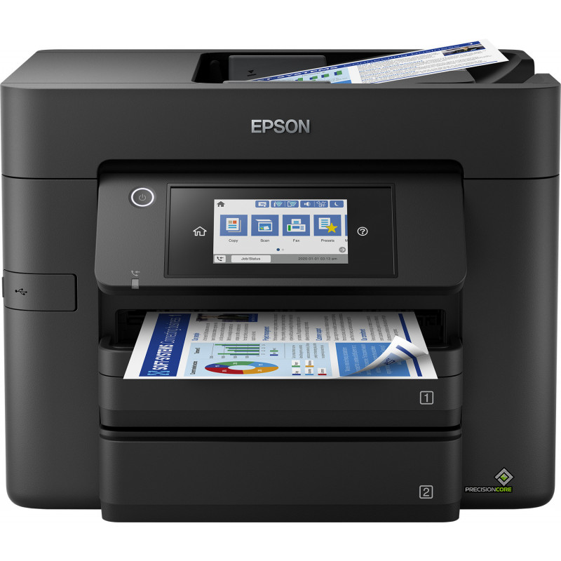 Epson WorkForce Pro WF-4830DTWF Mustesuihku A4 4800 x 2400 DPI 36 ppm Wi-Fi