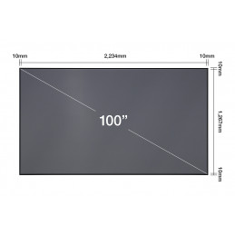 Epson ELPSC35 valkokangas 2,54 m (100")