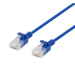 Deltaco UUTP-1001 verkkokaapeli Sininen 0,3 m Cat6a U UTP (UTP)