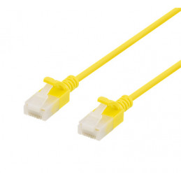 Deltaco UUTP-1043 verkkokaapeli Keltainen 2 m Cat6a U UTP (UTP)